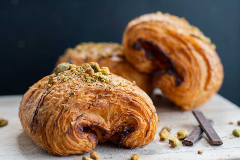 Chocolate Pistachio Croissant