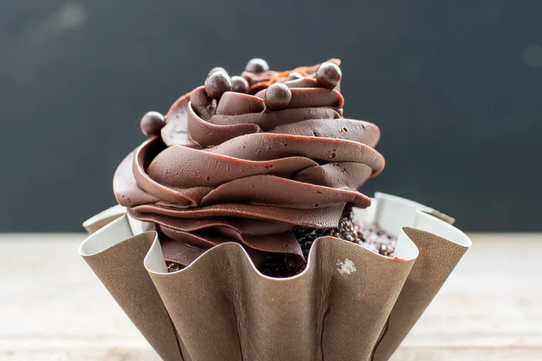 Chocolate Cupcake with chocolate buttercream