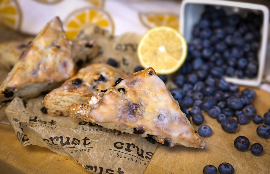 Lemon Blueberry Scone